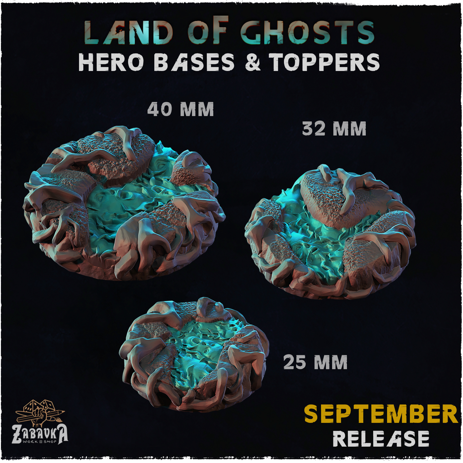 Hero Bases & Toppers - Land of Ghosts